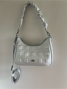 Lug Groove Metallic Silver bag. NWT